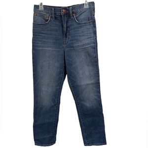 Madewell Blue The Perfect Vintage Crop Jean